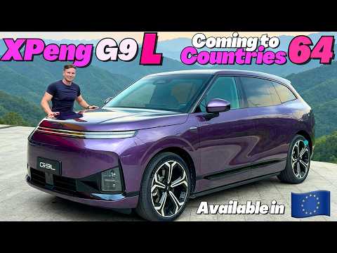 XPeng G9 L - GLOBAL model for 64 COUNTRIES! video thumbnail
