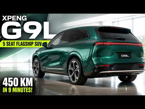 Xpeng G9L Revealed With 577 Horsepower and 9 Minute Charging video thumbnail